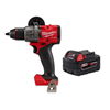 M18 FUEL 18V Lith-Ion Brushless Cordless 1/2 in. Hammer Drill/Driver w/ 5.0 Ah Battery