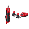 M12 Fuel 12V brushless cordless 1/4" die grinder starter kit with (2) 5.0Ah batteries.