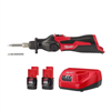 M12 12V Cordless Soldering Iron Kit with 2x 2.0 Ah Batteries.