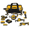 20-Volt MAX Lithium-Ion Cordless 7-Tool Combo Kit