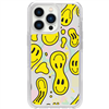 iPhone 13 Pro symmetry series clear MagSafe smiley drip case.
