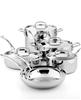 Cuisinart French Classic Tri-Ply Stainless Steel 10 Piece Cookware Set