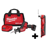 M12 FUEL 12V Lithium-Ion Brushless Cordless HACKZALL Reciprocating Saw Kit
