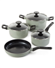 BergHOFF Leo 7pc ceramic nonstick cookware set - sage, now 20% off.