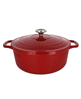 Chasseur 5.25 qt. red enameled cast iron Dutch oven - 10% off.