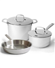Alva Maestro 5-piece stainless steel cookware set - silver.