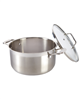 Cuisine::pro Iconix 9.5" stainless steel casserole in silver, now with a discount!