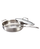 Iconix 11" silver stainless steel sauté pan, now with a discount.
