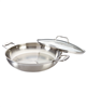 Cuisine::pro 12.5" stainless steel chef pan - silver, now with a discount!