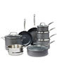 Cuisinart Chef's Classic Nonstick Hard Anodized 13-piece Cookware Set - Black.
