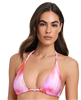 Red Carter Women's Braided-Strap Triangle Bikini Top - Sweet Perfume Multi