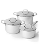 Maestro 6 Piece Stainless Steel Pot Set