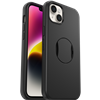 iPhone 14 Plus OtterGrip Symmetry Series, black.