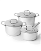 Maestro 6-Piece Stainless Steel Cookware Pot Set