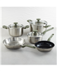 Leo Bolt 8pc Recycled Stainless Steel Cookware Set