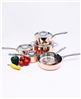 Berghoff Vintage Collection 10 Piece Polished Copper Cookware Set