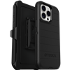 Iphone 15 pro max defender series pro case in black.