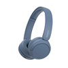 Sony WH-CH520 wireless headphones with microphone - blue, now at a discounted price.
