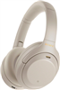 Sony WH1000XM4 wireless noise-cancelling headphones - silver.