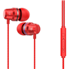3.5mm AUX Jack HiFi Bass Stereo Wired In-Ear Earbuds Headphones with Microphone
