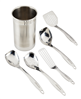Circulon Tools Stainless Steel Kitchen Tools with Crock, Set of 6