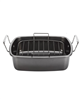 Cuisinart 16" black roaster with rack.