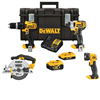20V MAX Lithium-Ion Cordless 4 Tool Combo Kit