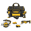 Dewalt 20V Max 4-tool combo kit - DCKSS400D1M1, now on discount.
