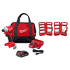 M18 18-Volt Lith-Ion Compact Brushless Cordless Impact Driver Kit