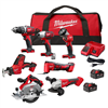 M18 18-Volt Lithium-Ion Cordless Combo Kit 7-Tool