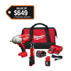 M12/M18 12/18V cordless ratchet and high torque impact wrench combo kit, now with a discount.