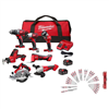 M18 18-Volt Lith-Ion Cordless Combo Kit 7-Tool w/ 2-Batteries, Charger, Tool Bag, & Recip Saw Blade Set