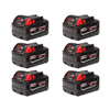 M18 18V 3.0Ah Lithium-Ion XC Battery Pack (6-Pack) - discounted.