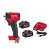 M18 FUEL GEN-3 18V Lithium-Ion Brushless Cordless 3/8 in. Impact Wrench w/ Friction Ring & (2) 6.0Ah Battery & Charger