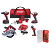 M18 18V Lith-Ion Cordless Combo Kit (5-Tool)