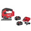 M18 FUEL 18-Volt Lithium-Ion Brushless Cordless Jig Saw with (2) 6.0Ah Batteries and Charger