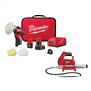 M12 12V cordless polisher/sander kit with grease gun.