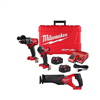 M18 FUEL 18-V Lithium-Ion Brushless Cordless Hammer Drill and Impact Driver Combo Kit (2-Tool) with Reciprocating Saw