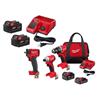 M18 18-Volt Lith-Ion Cordless Compact Hammer Drill/Impact Combo Kit (3-Tool)