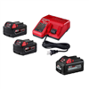 M18 18-Volt 6.0Ah Battery Pack with (2) 5.0Ah Batteries & Charger Kit - discounted.