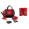 M18 18-Volt Lith-Ion Compact Brushless Cordless 1/4 in. Impact Driver Kit
