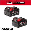 M18 18V lithium-ion xc battery pack 3.0Ah (2-pack) now available at a discount.