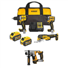 20V MAX Lithium-Ion Cordless 3-Tool Combo Kit and 5/8 in.SDS Plus Hammer Drill w/(2) Flexvolt 6 Ah Batteries and Charger