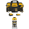 20-Volt Lithium-Ion Cordless 2-Tool Combo Kit and Brushless Compact Router