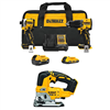 ATOMIC 20-Volt Lithium-Ion Cordless 2-Tool Combo Kit and Brushless Jigsaw