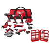 M18 18-Volt Lith-Ion Cordless Combo Kit 7-Tool w/ 2-Batteries, Charger, Tool Bag, & Screw Driver Bit Set