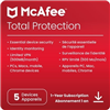 Get McAfee Total Protection for 5 devices with a 1-year subscription.