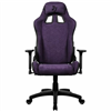 Arozzi Avanti soft fabric gaming/office chair in purple.