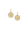 Sohi Women's Floret Drop Earrings - White, now with a discount.