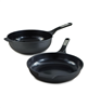 Leo Phantom 2pc Nonstick Ceramic Stir Fry Cookware Set